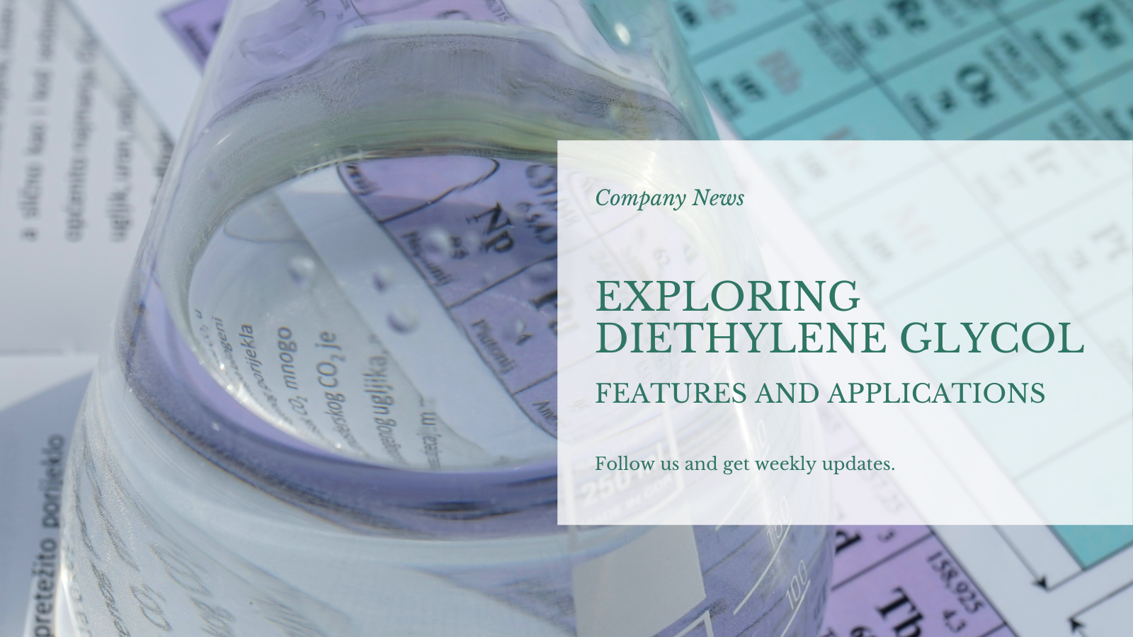 Истраживање диетилен гликола: карактеристике и различите примене